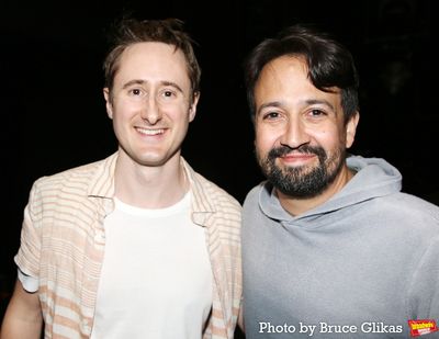 Aubie Merrylees and Lin-Manuel Miranda Photo