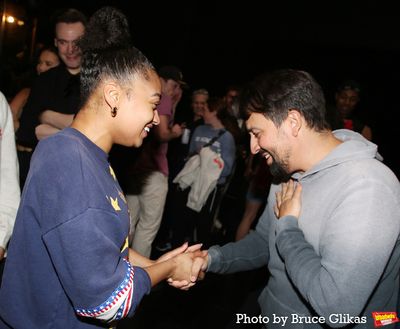 Jasmine Amy Rogers and Lin-Manuel Miranda Photo