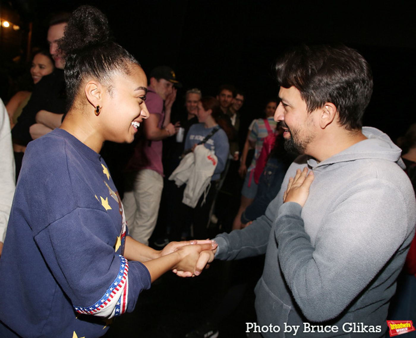 Photos: Lin-Manuel Miranda Visits BOOP! THE MUSICAL  Image