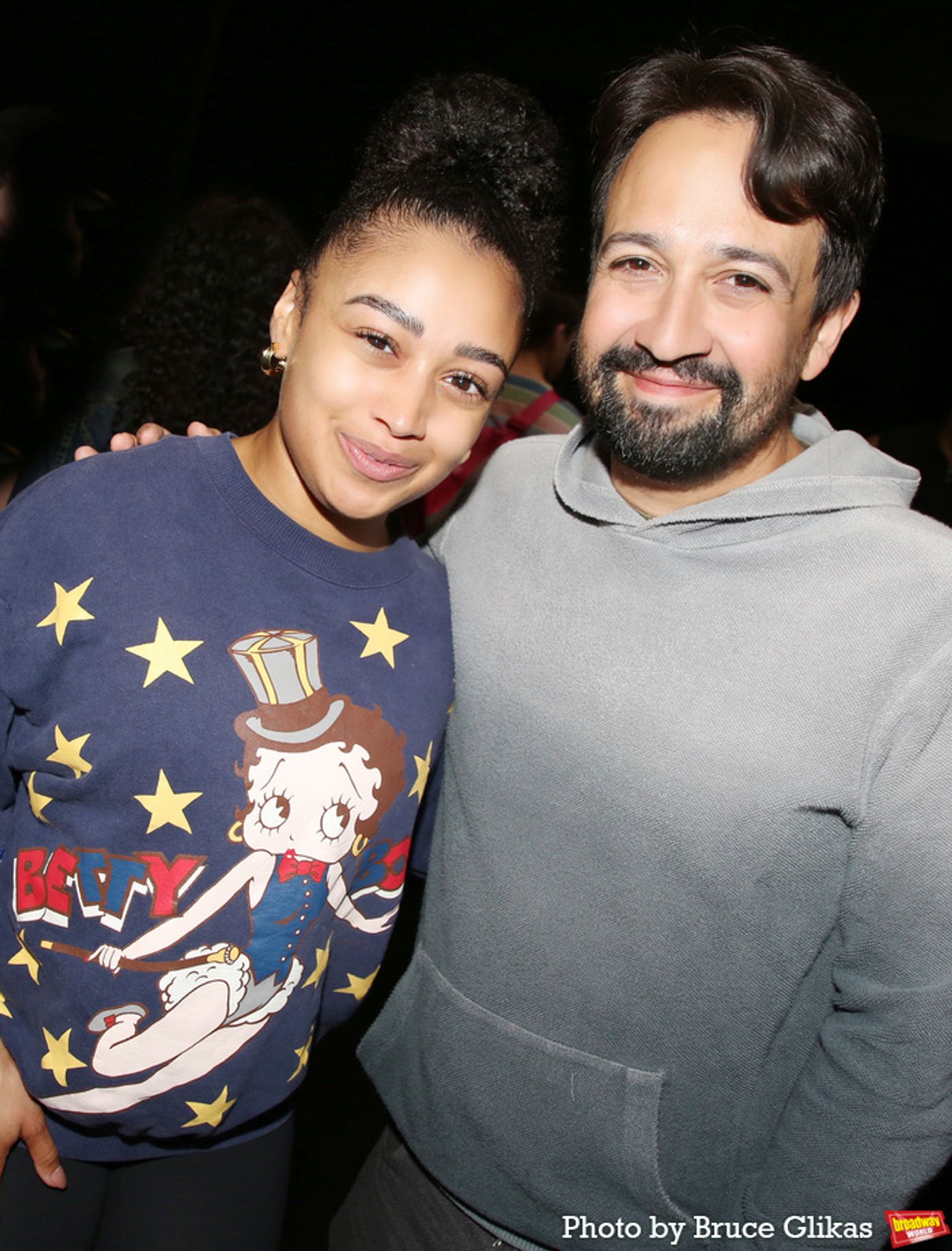 Photos: Lin-Manuel Miranda Visits BOOP! THE MUSICAL  Image