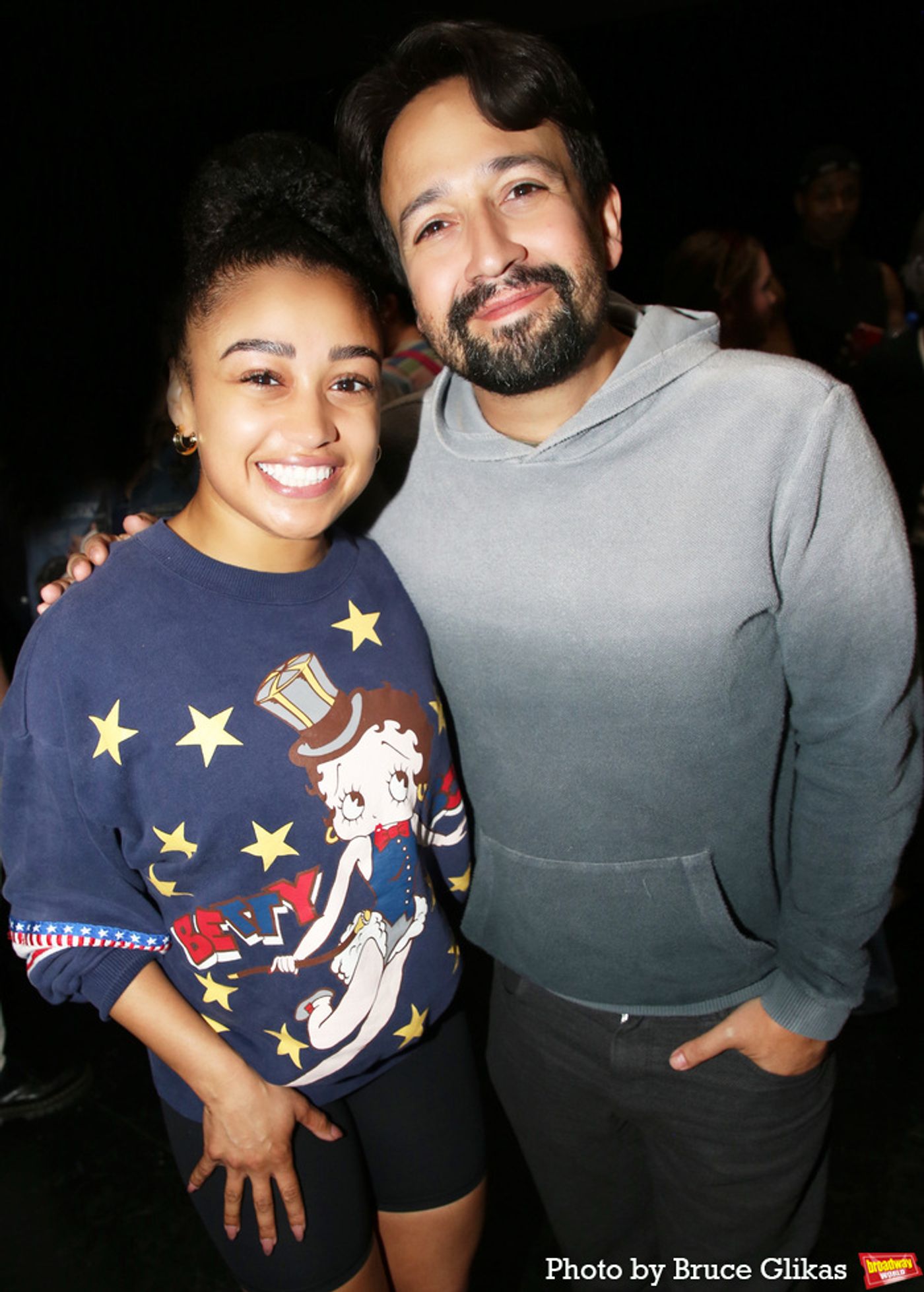 Photos: Lin-Manuel Miranda Visits BOOP! THE MUSICAL  Image