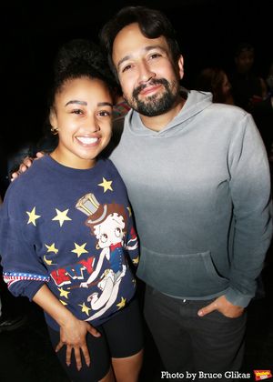 Jasmine Amy Rogers and Lin-Manuel Miranda Photo