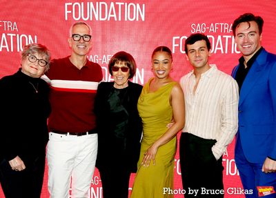 Faith Prince, Director/Choreographer Jerry Mitchell, Lyricist Susan Birkenhead, Jasmi Photo