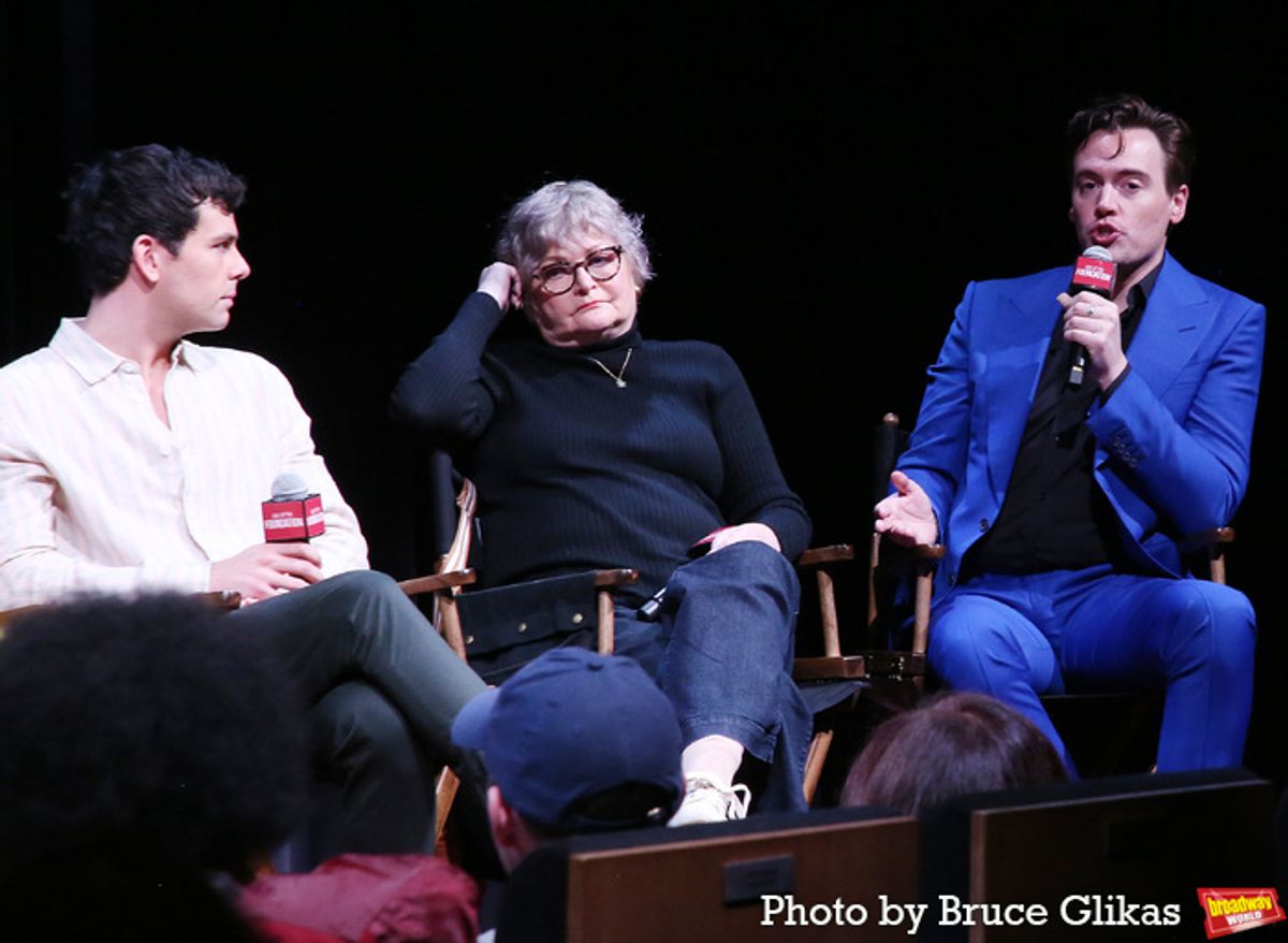 Ainsley Melham, Faith Prince and Erich Bergen at 