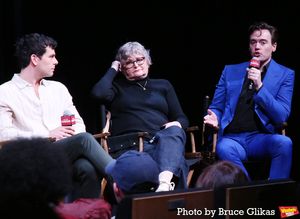Ainsley Melham, Faith Prince and Erich Bergen @ BroadwayWorld Ainsley Melham, Faith Prince and Erich Bergen Photo
