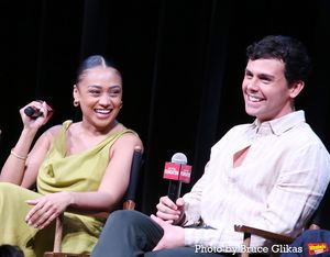 Jasmine Amy Rogers and Ainsley Melham @ BroadwayWorld Jasmine Amy Rogers and Ainsley Melham Photo