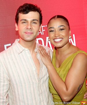 Ainsley Melham and Jasmine Amy Rogers @ BroadwayWorld Ainsley Melham and Jasmine Amy Rogers Photo