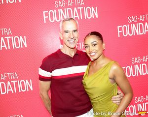 Director/Choreographer Jerry Mitchell and Jasmine Amy Rogers @ BroadwayWorld Director/Choreographer Jerry Mitchell and Jasmine Amy Rogers Photo