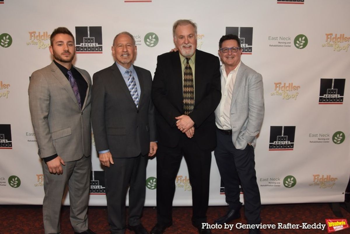 Dylan Perlman, Mark Perlman, Marty Rubin and. Evan Pappas at 