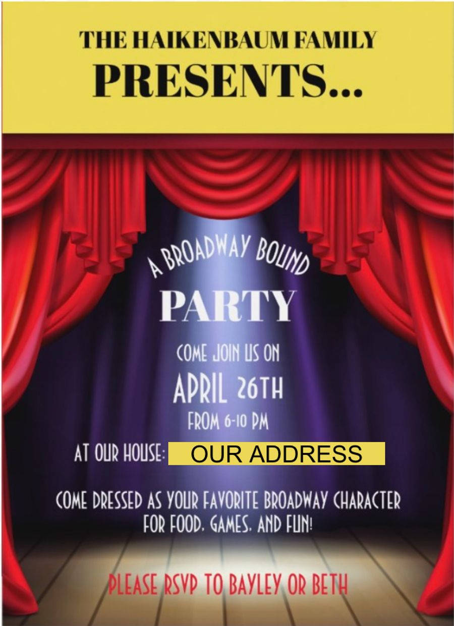 Student Blog: A Broadway party to pass the torch Image