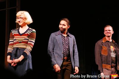 Julia Knitel, Trent Saunders and Dashiell Eaves Photo