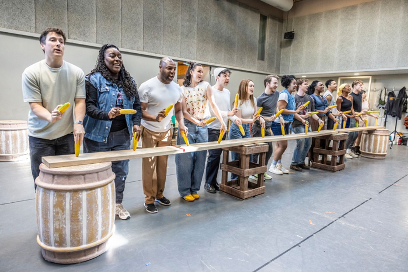 Photos: UK Premiere of SHUCKED in Rehearsal  Image