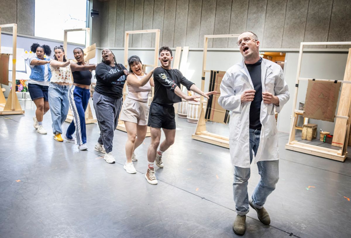 Matthew Seadon-Young and cast at 