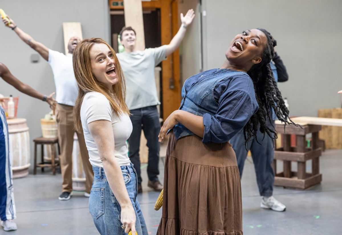 Sophie McShera, Georgina Onuorah at 