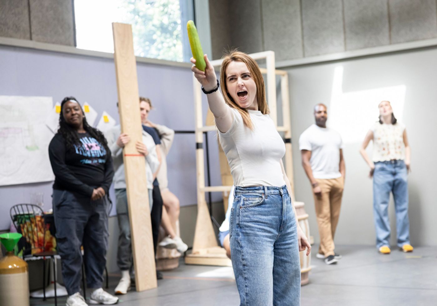 Photos: UK Premiere of SHUCKED in Rehearsal  Image