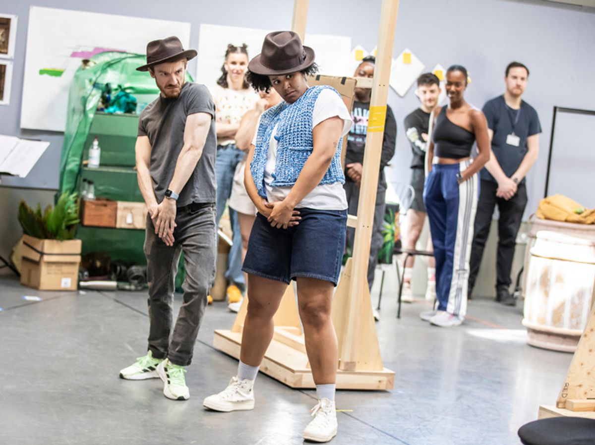 Steven Webb and Monique Ashe-Palmer at 