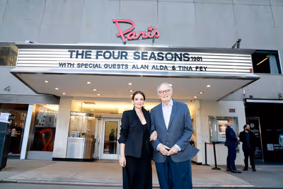 Tina Fey and Alan Alda  Photo