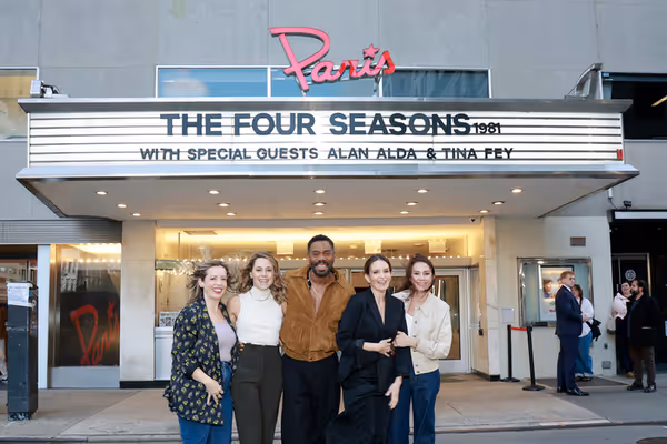 Lang Fisher, Erika Henningsen, Colman Domingo, Tina Fey, and Tracey Wigfield Photo