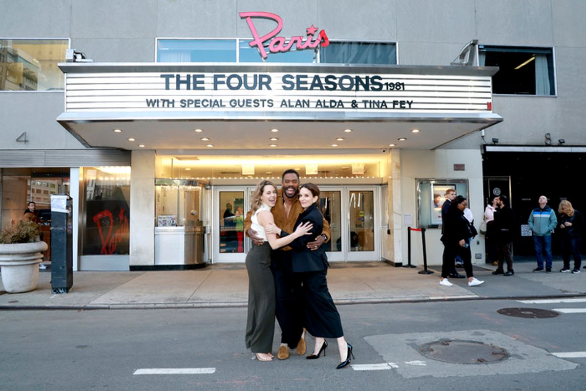 Erika Henningsen, Colman Domingo, and Tina Fey  at 