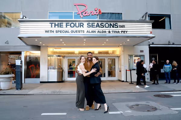 Erika Henningsen, Colman Domingo, and Tina Fey  Photo