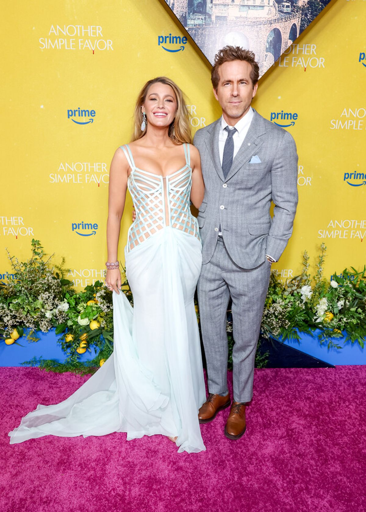 Blake Lively and Ryan Reynolds  at 