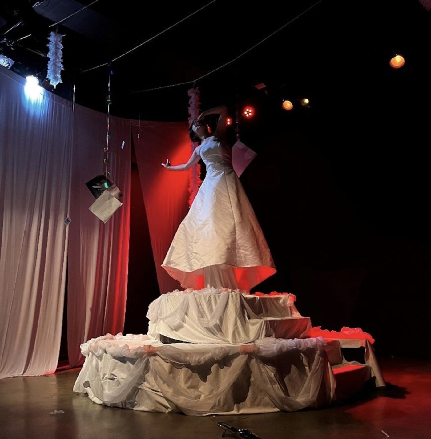 Are You the Last Slice? Unveiling the Layers of Set Design in Yafei Hu's Latest Production  Image