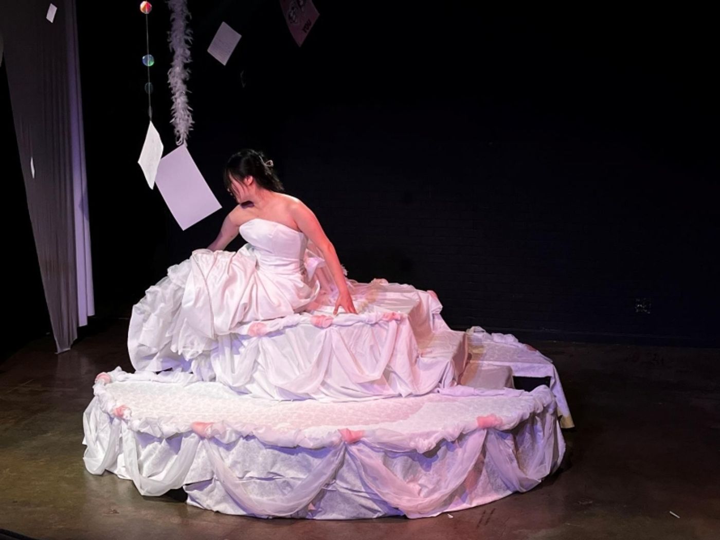 Are You the Last Slice? Unveiling the Layers of Set Design in Yafei Hu's Latest Production  Image