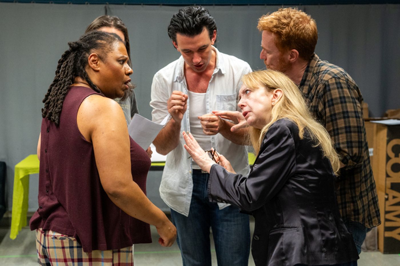 Photos: CRACKED OPEN World Premiere In Rehearsal  Image