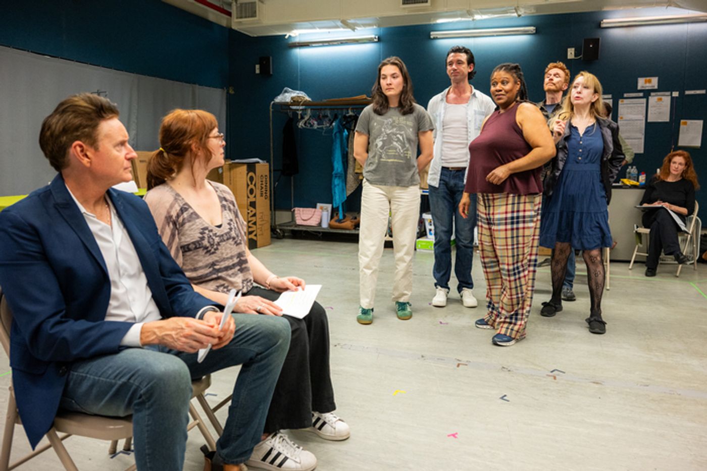 Photos: CRACKED OPEN World Premiere In Rehearsal  Image