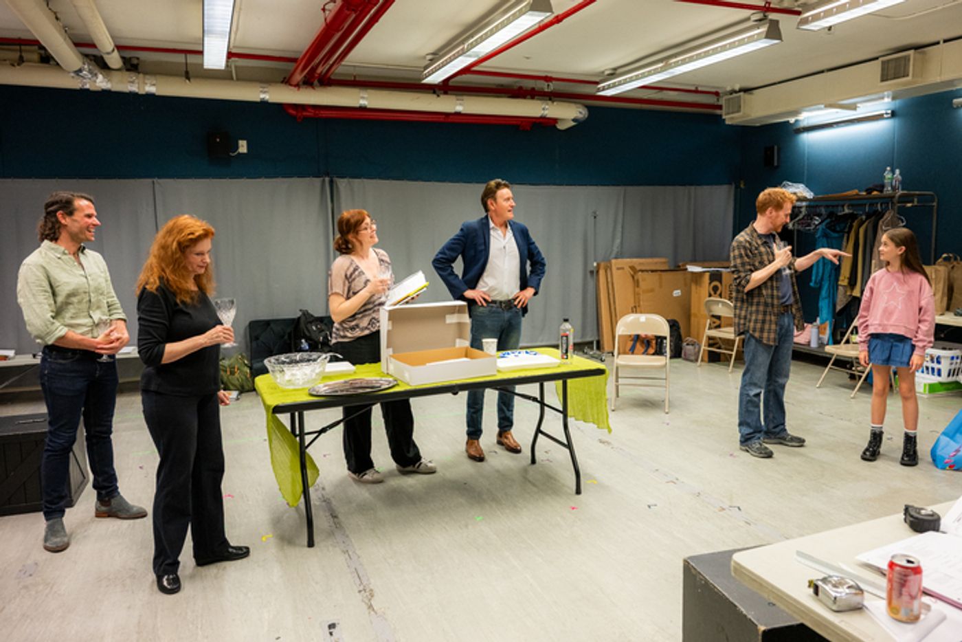 Photos: CRACKED OPEN World Premiere In Rehearsal  Image