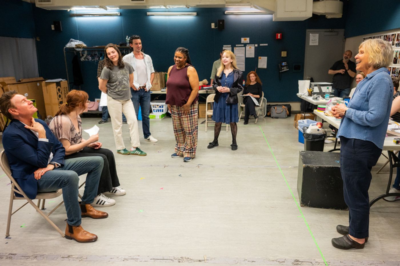 Photos: CRACKED OPEN World Premiere In Rehearsal  Image