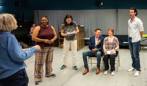 Gail Kriegel, Joyia D. Bradley, Mari Thompkins, Bart Shatto, Pamela Bob and Rubén Ca Photo