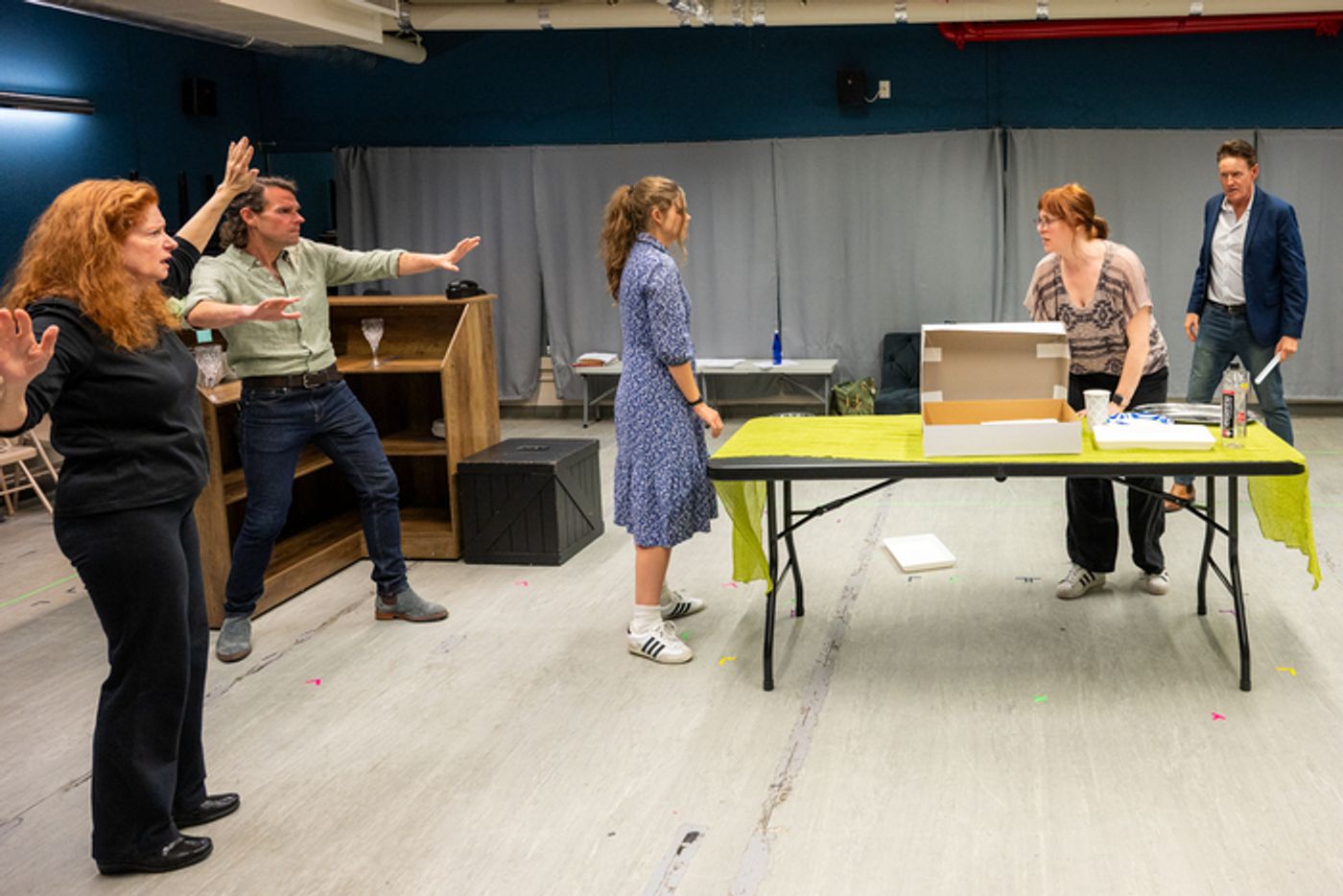 Photos: CRACKED OPEN World Premiere In Rehearsal  Image