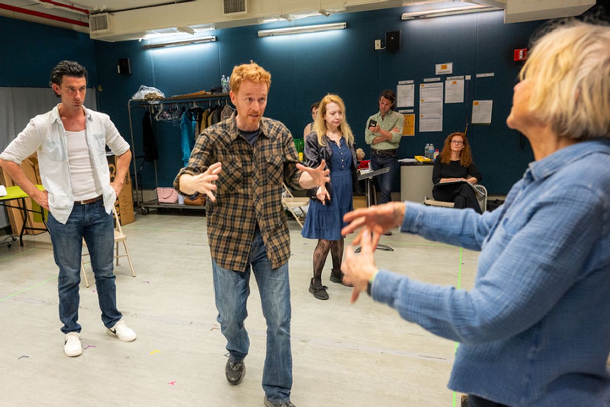 Paul Castree with Rubén Caballero and Jenne Vath with Gail Kriegel at 