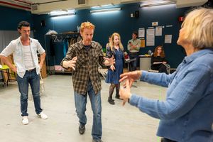 Paul Castree with Rubén Caballero and Jenne Vath with Gail Kriegel Photo