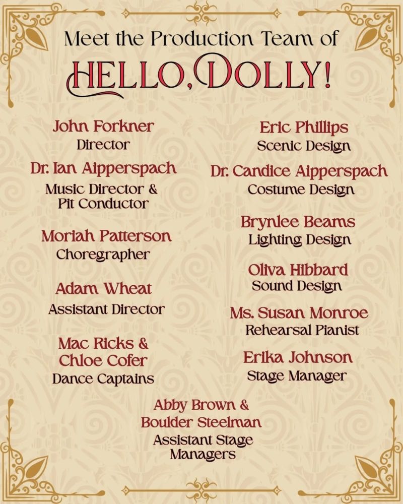 Review: HELLO, DOLLY! at Ouachita Baptist University Jones Performing Arts Center Review: HELLO, DOLLY! at Ouachita Baptist University Jones Performing Arts Center Image