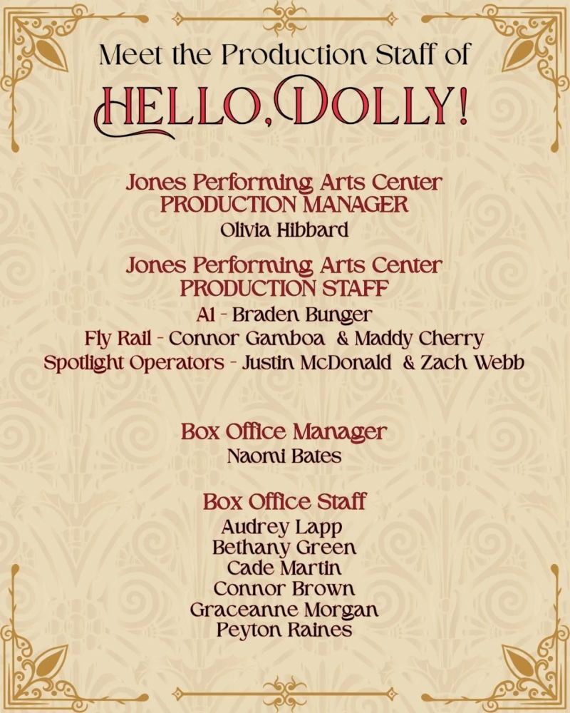 Review: HELLO, DOLLY! at Ouachita Baptist University Jones Performing Arts Center Review: HELLO, DOLLY! at Ouachita Baptist University Jones Performing Arts Center Image