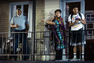 Raymond Anthony Thomas, Caroline Clay and Cecil Blutcher Photo