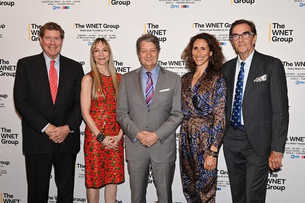 Jim Attwood, Kellie Specter, Neal Shapiro, Vanessa Wise, and Stephan Segaller Photo