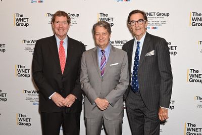 Jim Attwood, Neal Shapiro, and Stephen Segaller Photo