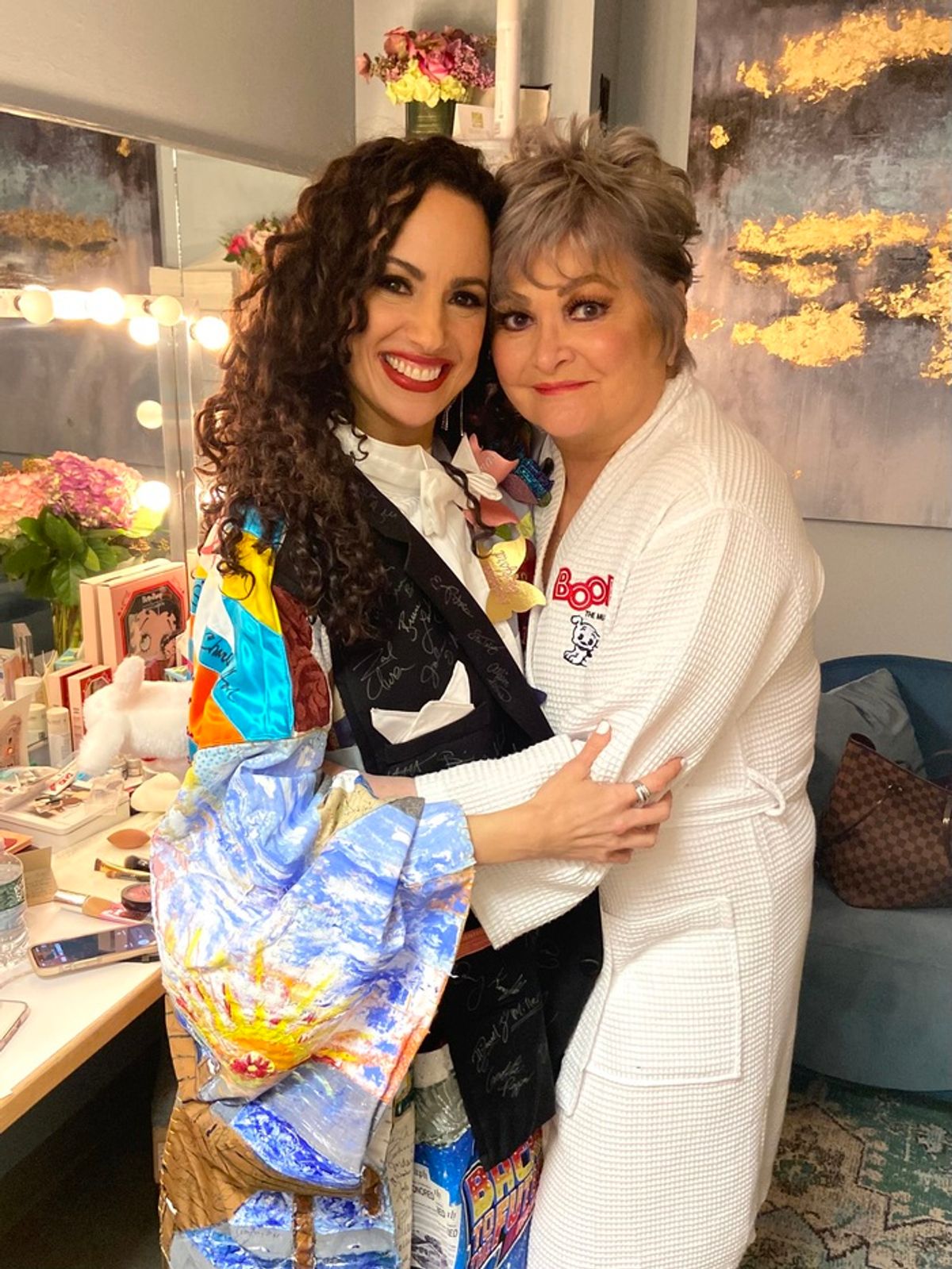 April 5, 2025: Boop! The Musical, Nina Lafarga (pictured with with Faith Prince) at 