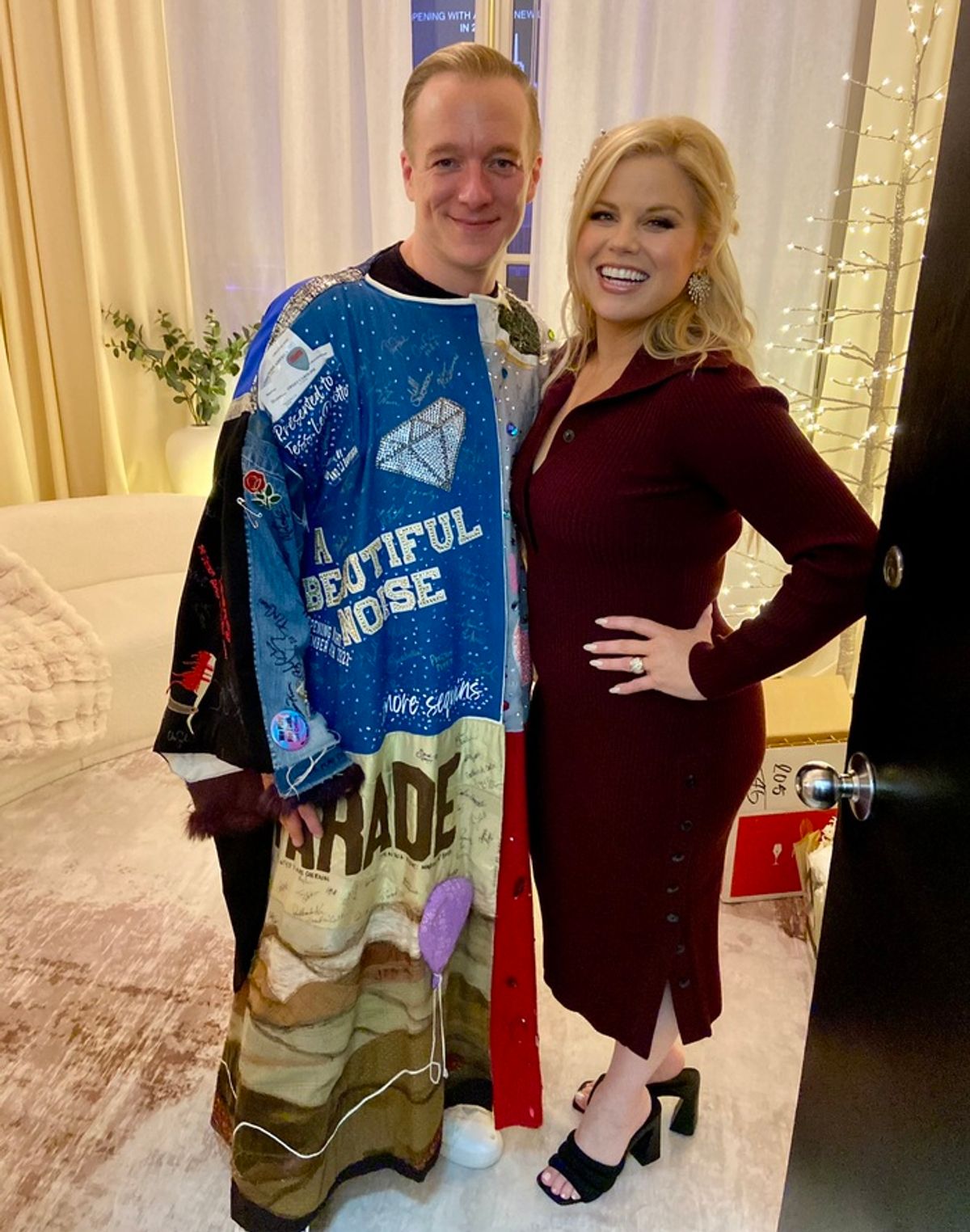 November 21, 2024: Death Becomes Her, Ryan Worsing (pictured with Megan Hilty) at 