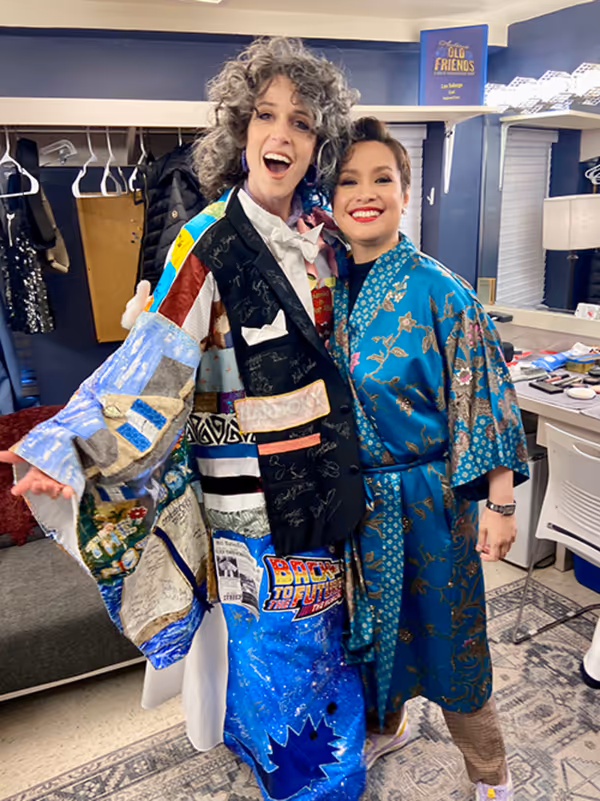 April 8, 2025: Stephen Sondheim's Old Friends, Paige Faure (pictured with Lea Salonga Photo