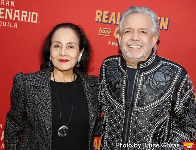 Luz Towns-Miranda and Luis Miranda Photo