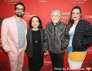 Lin-Manuel Miranda, Luz Towns-Miranda, Luis Miranda, and Vanessa Nadal @ BroadwayWorld Lin-Manuel Miranda, Luz Towns-Miranda, Luis Miranda, and Vanessa Nadal Photo