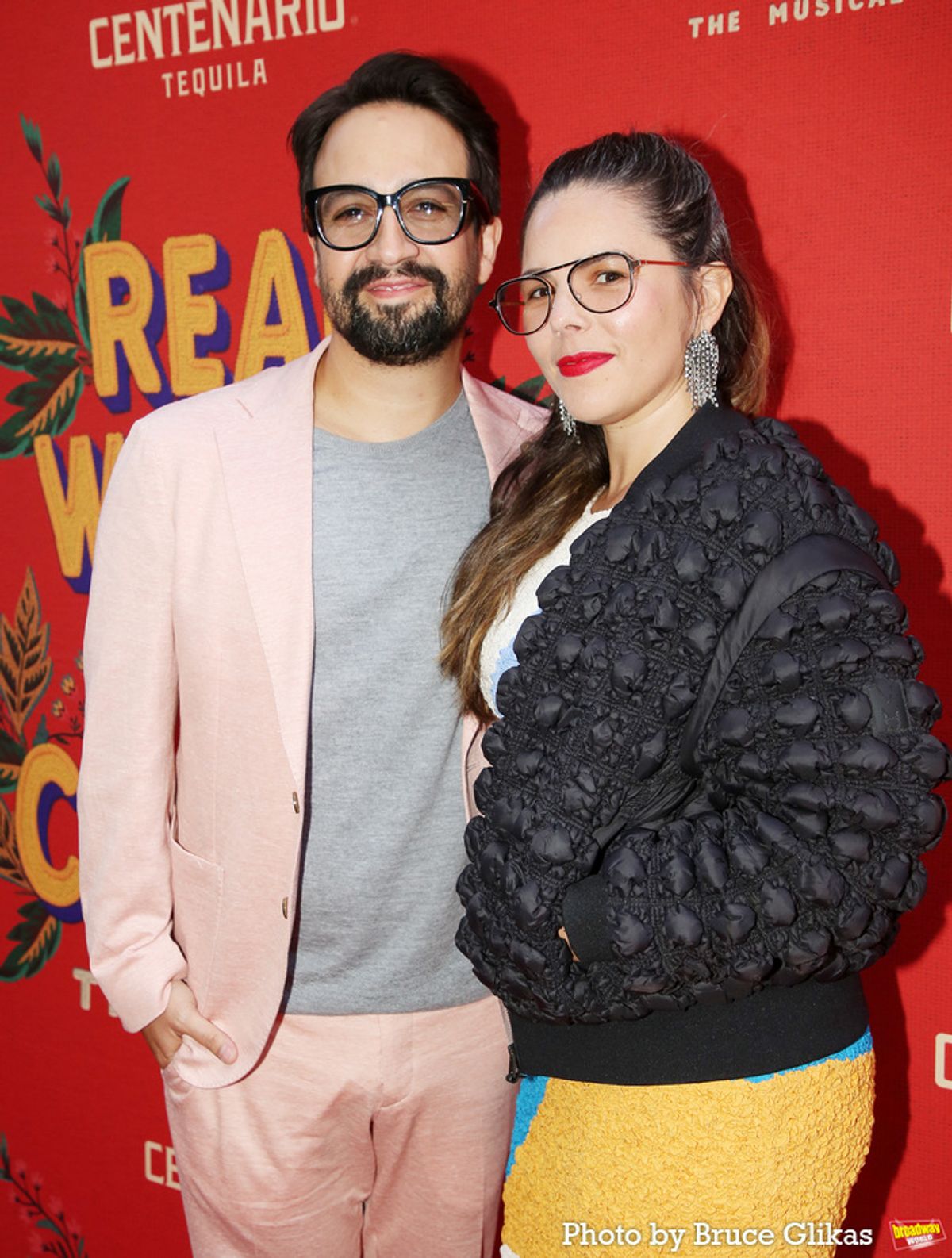 Lin-Manuel Miranda and Vanessa Nadal at 