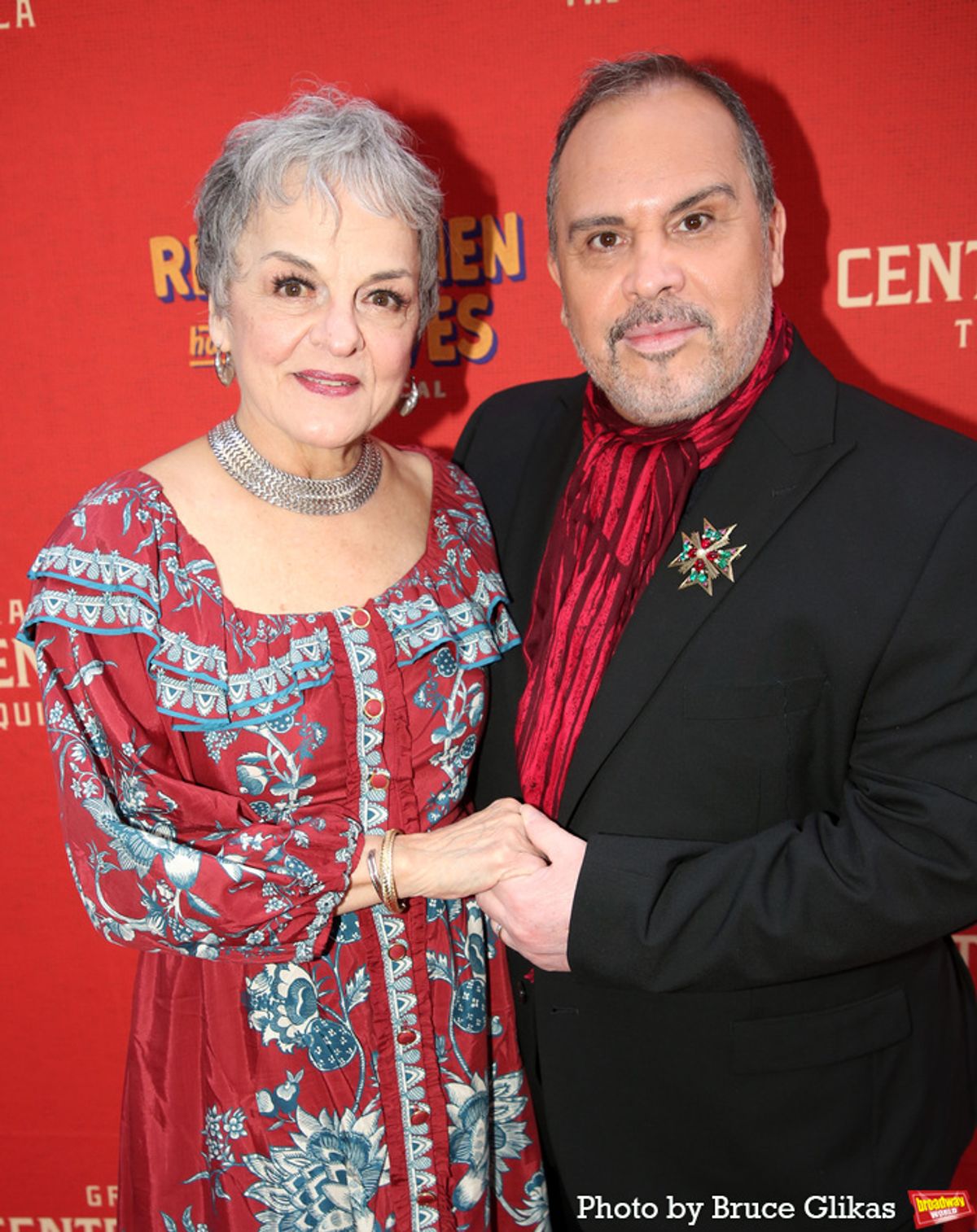 Priscilla Lopez and Eliseo Roman at 