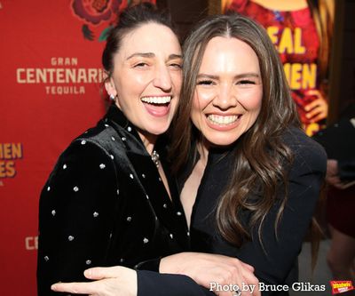 Sara Bareilles and Joy Huerta Photo
