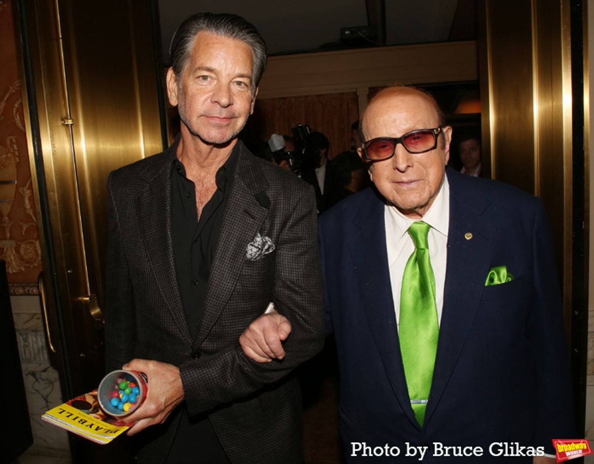 Greg Schriefer and Clive Davis at 