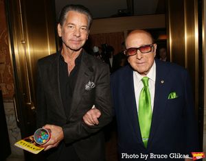 Greg Schriefer and Clive Davis Photo